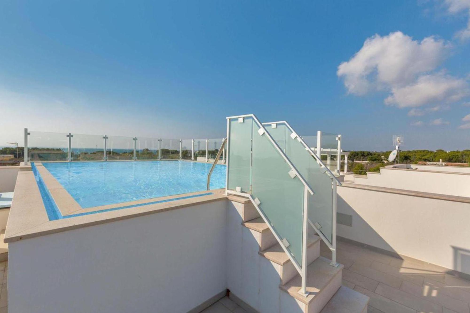 Apartmán Piscina Panoramica Vista Mare - Wifi - Ac Int 9 Santa Maria al Bagno Exteriér fotografie